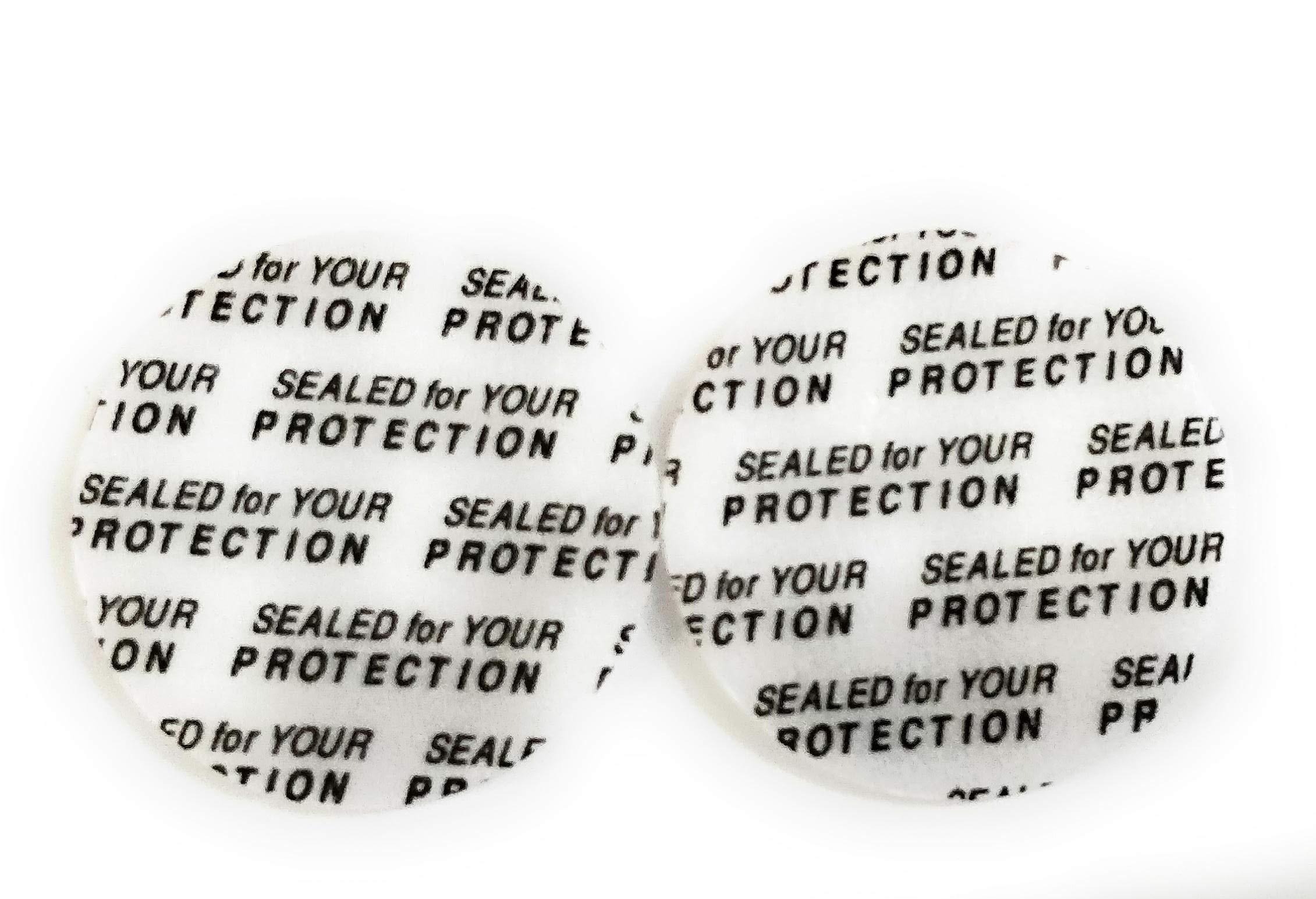 Rewarding Essentials by SanDaveVA 38 mm Pressure Sensitive PS Foam Cap Liners Tamper Seal Cap Liner Sealed for your Protection 38mm Black FMSL-38MM