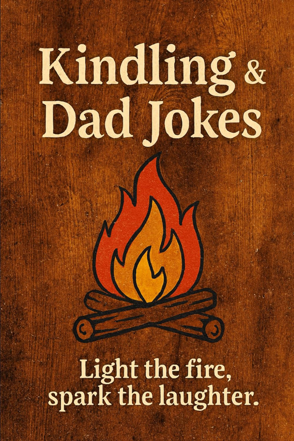 Kindling & Dad Jokes: Light the fire, spark the laughter.