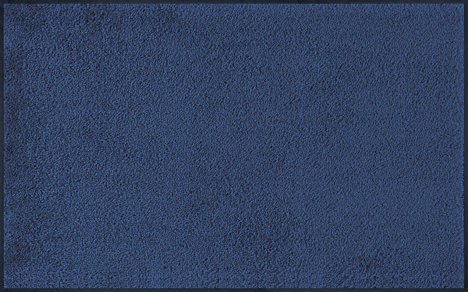 Wash+Dry Fußmatte Navy 75x120cm, innen und außen, waschbar, blau