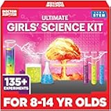 Doctor Jupiter Girls' Science Kit for Kids Ages 8-10-12-14 for 8,9,10+ Year Old Girls | Chemistry Set, STEM Toy Kit with 135+ Experiments | Learning & Educational Projects