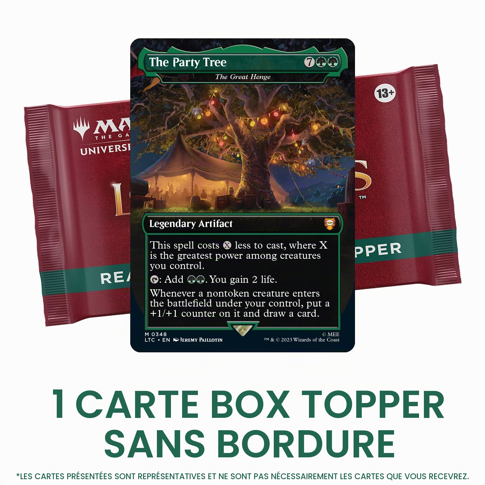 Magic: The Gathering The Lord of The Rings: Tales of Middle-Earth Set Booster Box - 30 Packs (360 Magic Cards) (Version Anglaise)