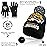 Ultra Game NFL Official Youth Super Soft Winter Beanie Knit Hat with Extra Warm Touch Screen Gloves, Jacksonville Jaguars, Team Color 2, 1SIZE