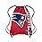 FOCO New England Patriots NFL Alternate Color Big Logo Drawstring Backpack - Red
