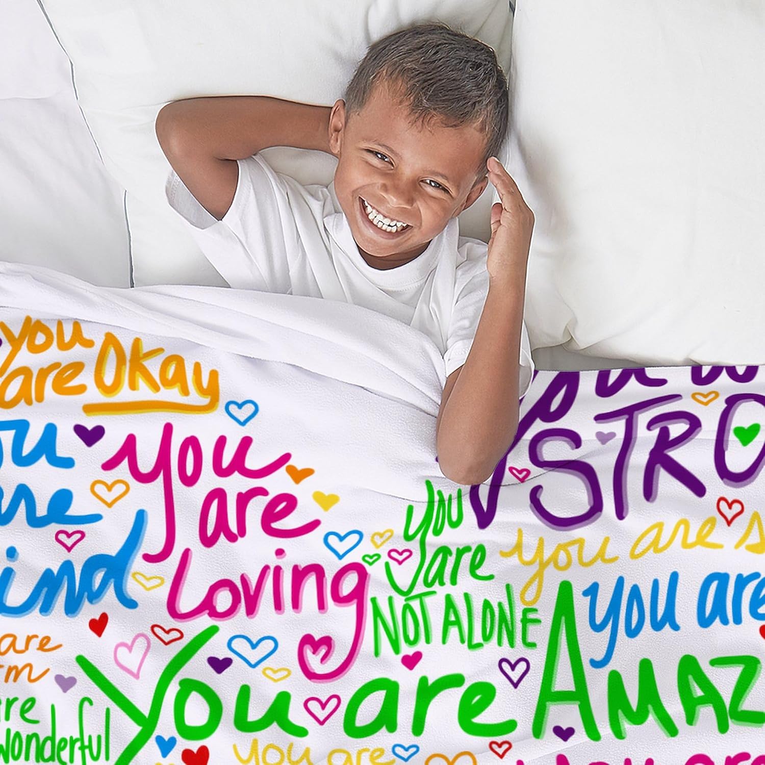 CafePress You are Loved Throw Blanket Super Soft Fleece Plush Throw Blanket, 60"x50"