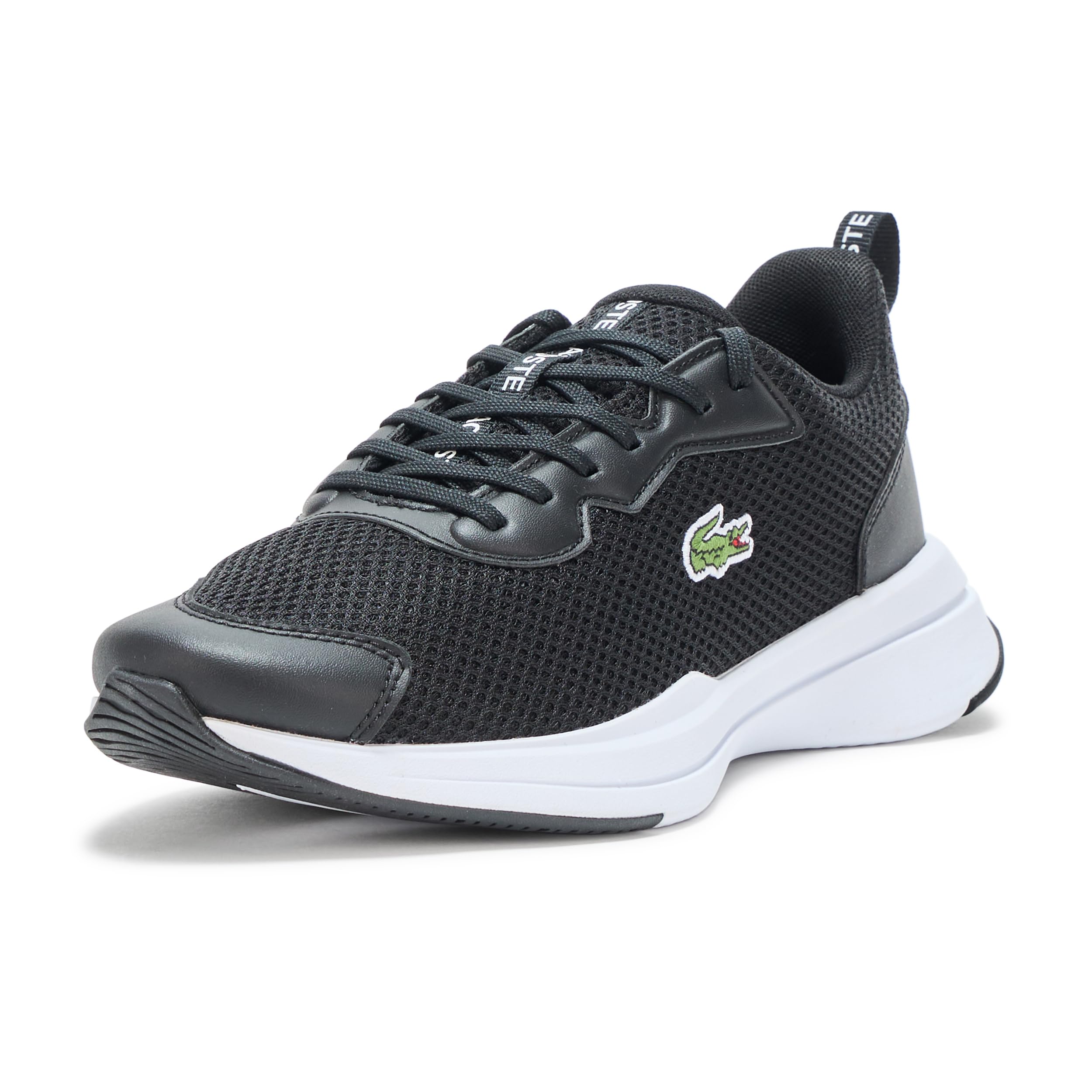 

                                                    Lacoste Women's Neo Run Base Sneaker, Black/White,