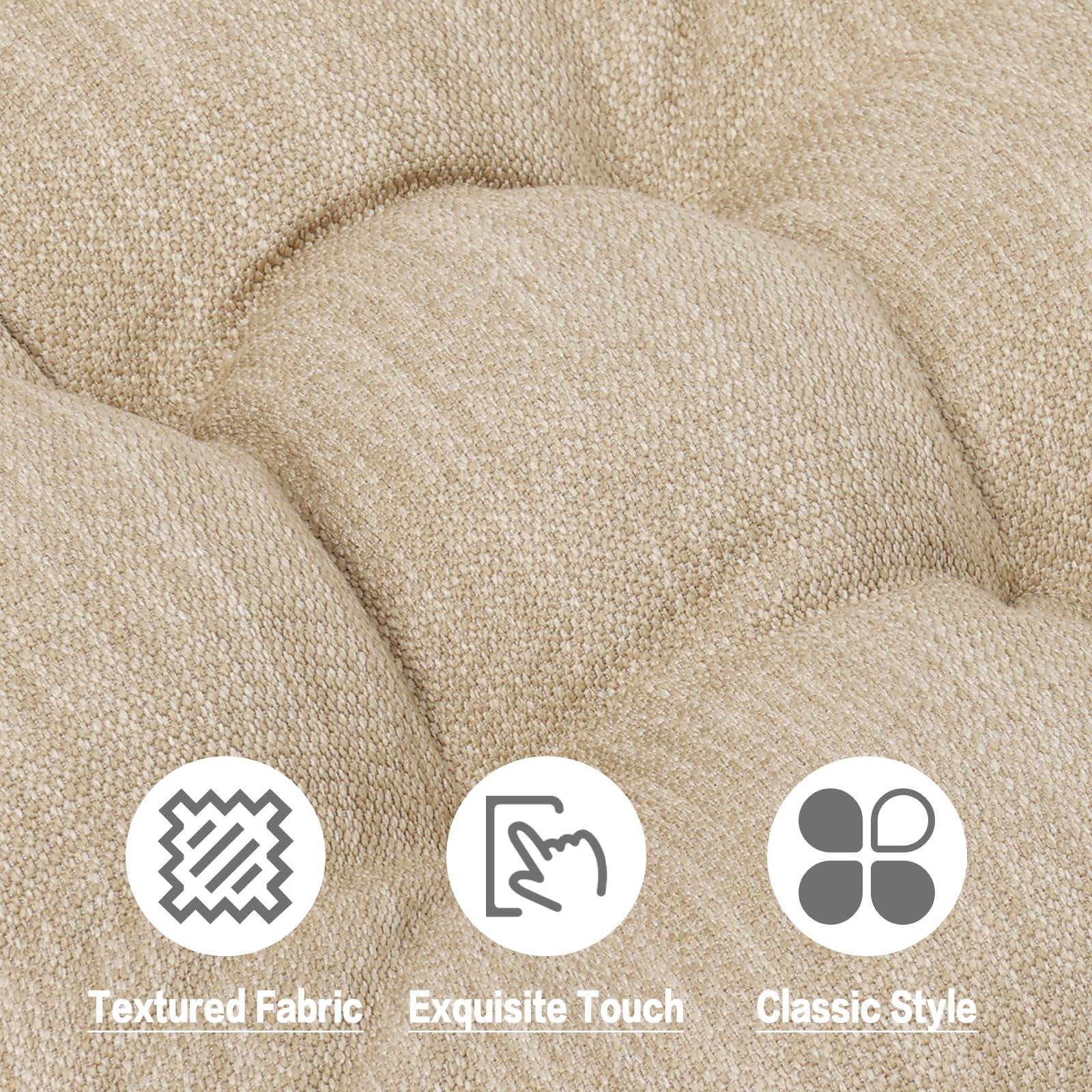 Housses De Tabouret De Bar Imperméables En Cuir Pu Housse De Siège De Chaise Amovible Ronde