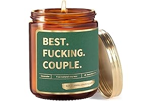 Gift for Couples Anniversary, Valentines Day Candle for Her, Funny Inappropriate 50th...