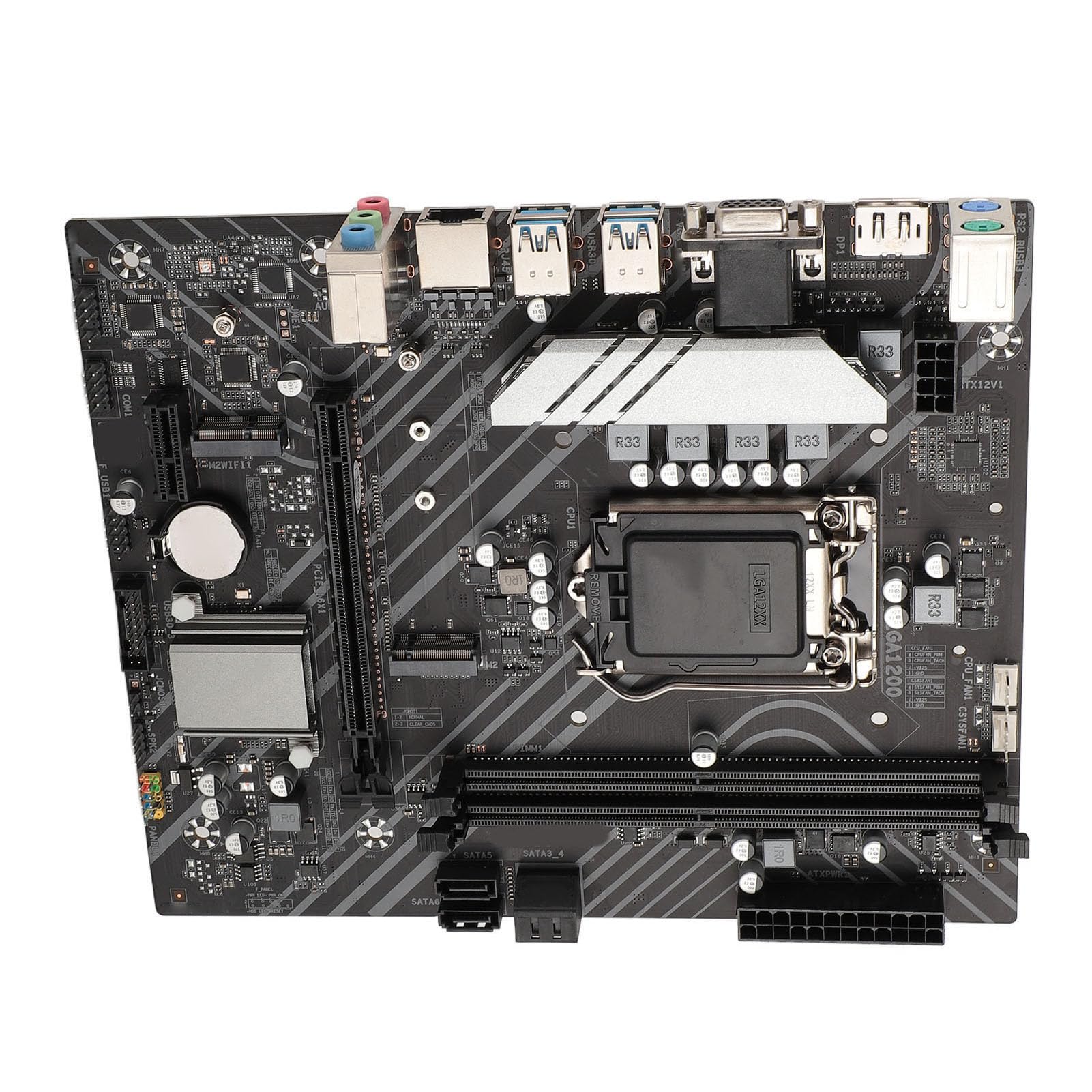 Płyta Główna do Gier Z490 GAMING PLUS, Obsługa Płyty Głównej ATX dla LGA 1200 (pamięć DDR4, Gniazdo M.2, M.2 WiFi, sieć LAN 1000 Mb/s, USB 3.2 Gen1, DP/HDMI)