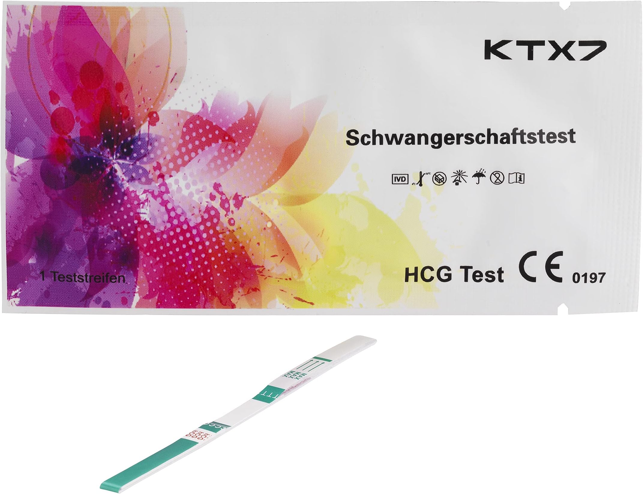 KTX7® Pregnancy Test - Early Test Sensitivity: 10 miu/ml (Pack of 10)