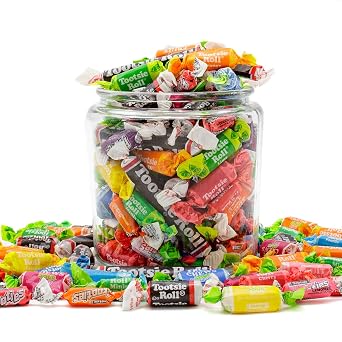 Chewy Candy Variety Pack 3 lb Individually Wrapped, Bulk