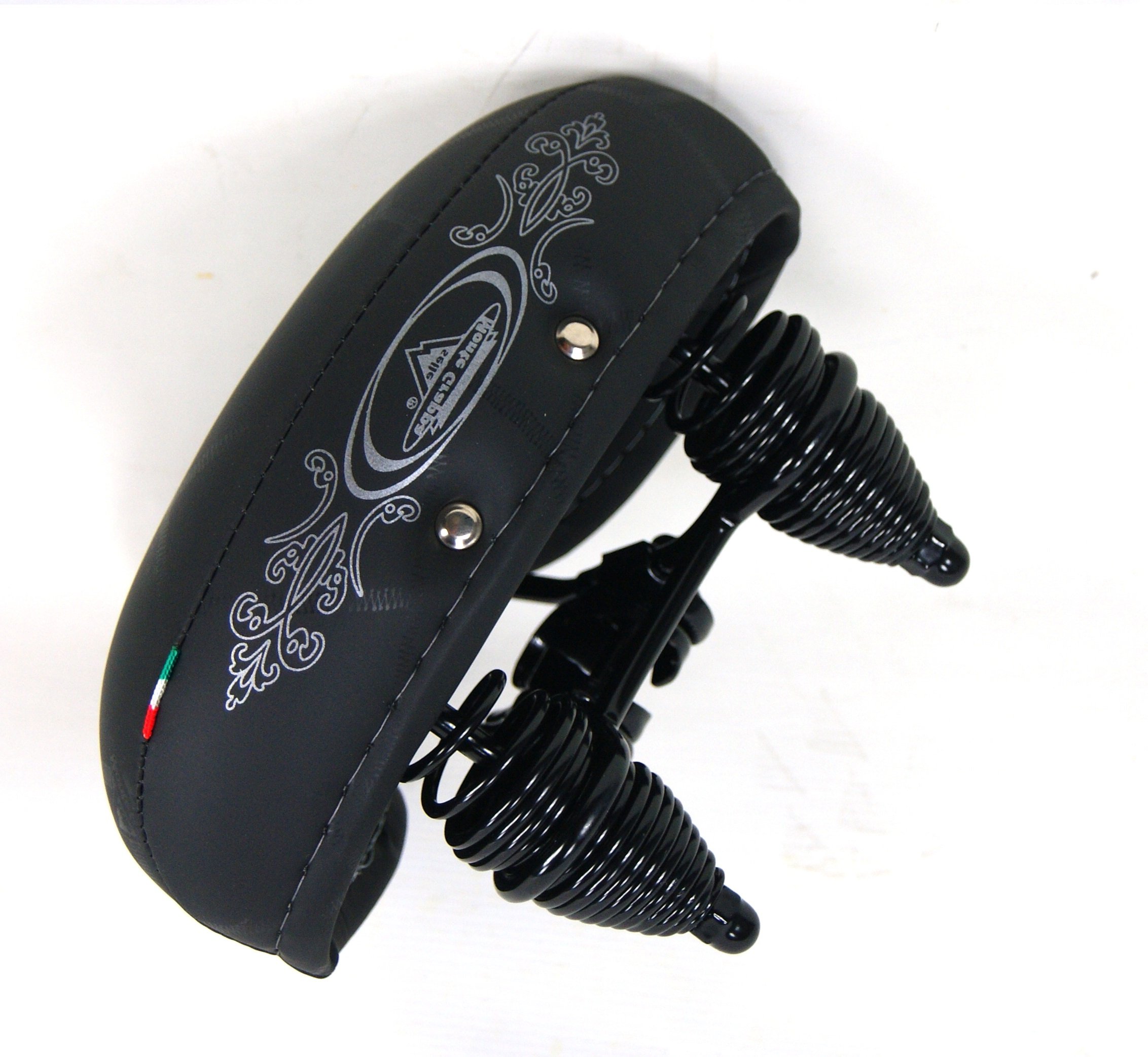Sacoche Selle Vélo Vintage Graziella Selle Vélo Montegrappa Double Printemps Laguna Hollande D'Époque Brun Accessoire Vélo Rétro Italien