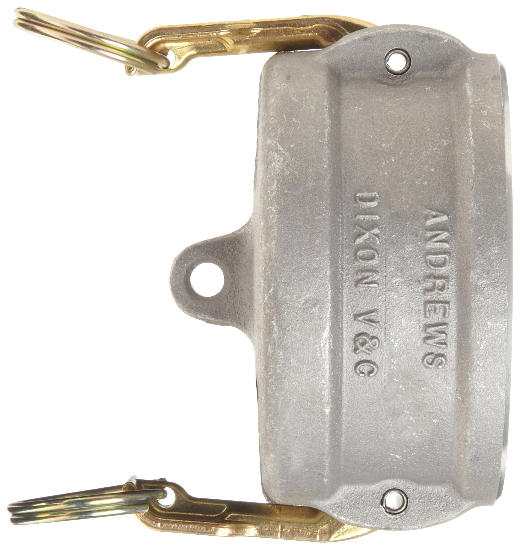 Dixon 800-DC-AL Aluminum 356T6 Type DC Cam and Groove Hose Fitting, Dust Cap, 8