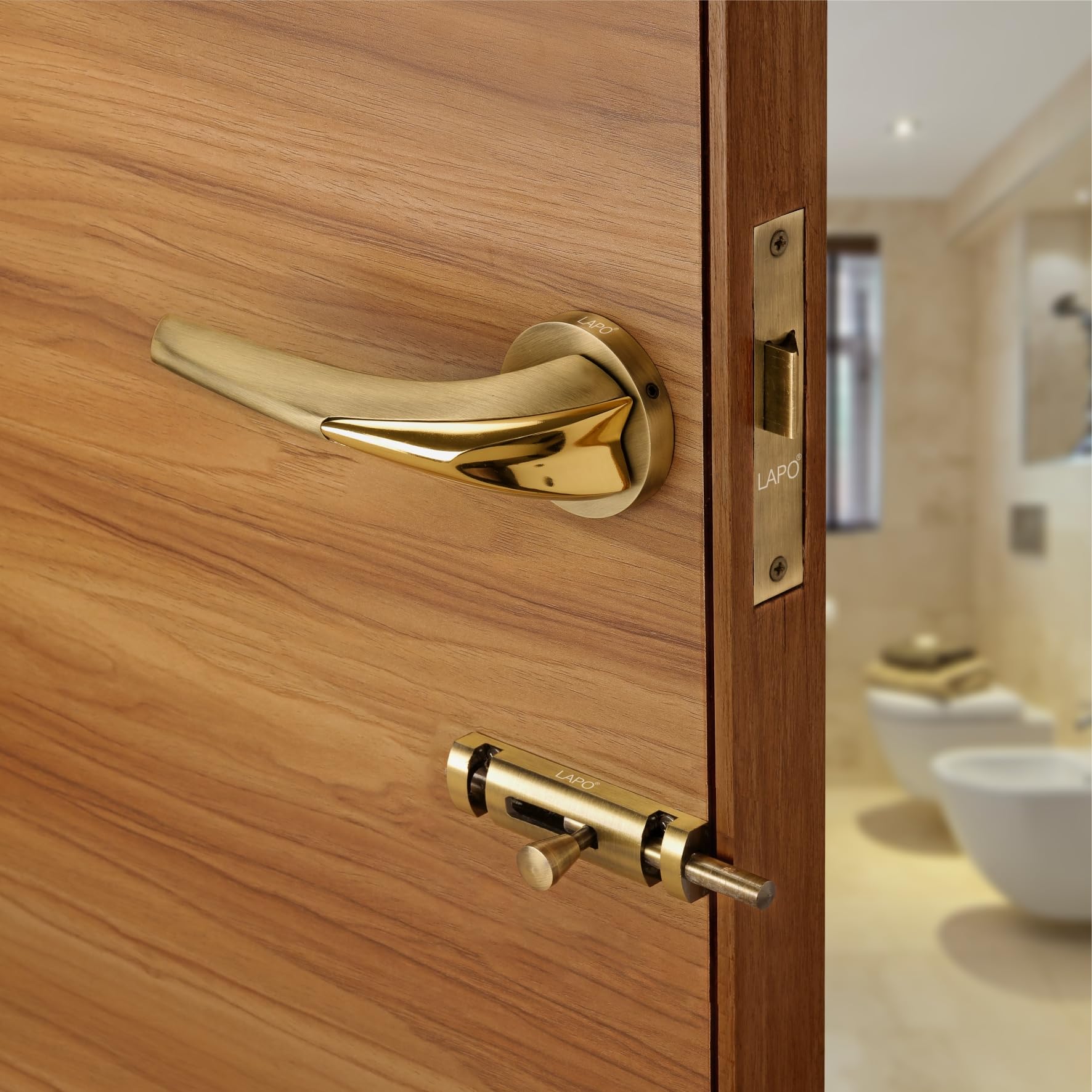 LAPO Mortise Lock - Heavy-Duty Door Lockset -8