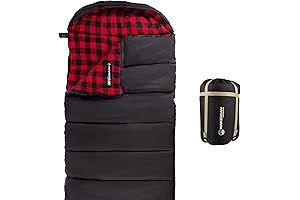 Wakeman Extra Long Sleeping Bags for Adult Men