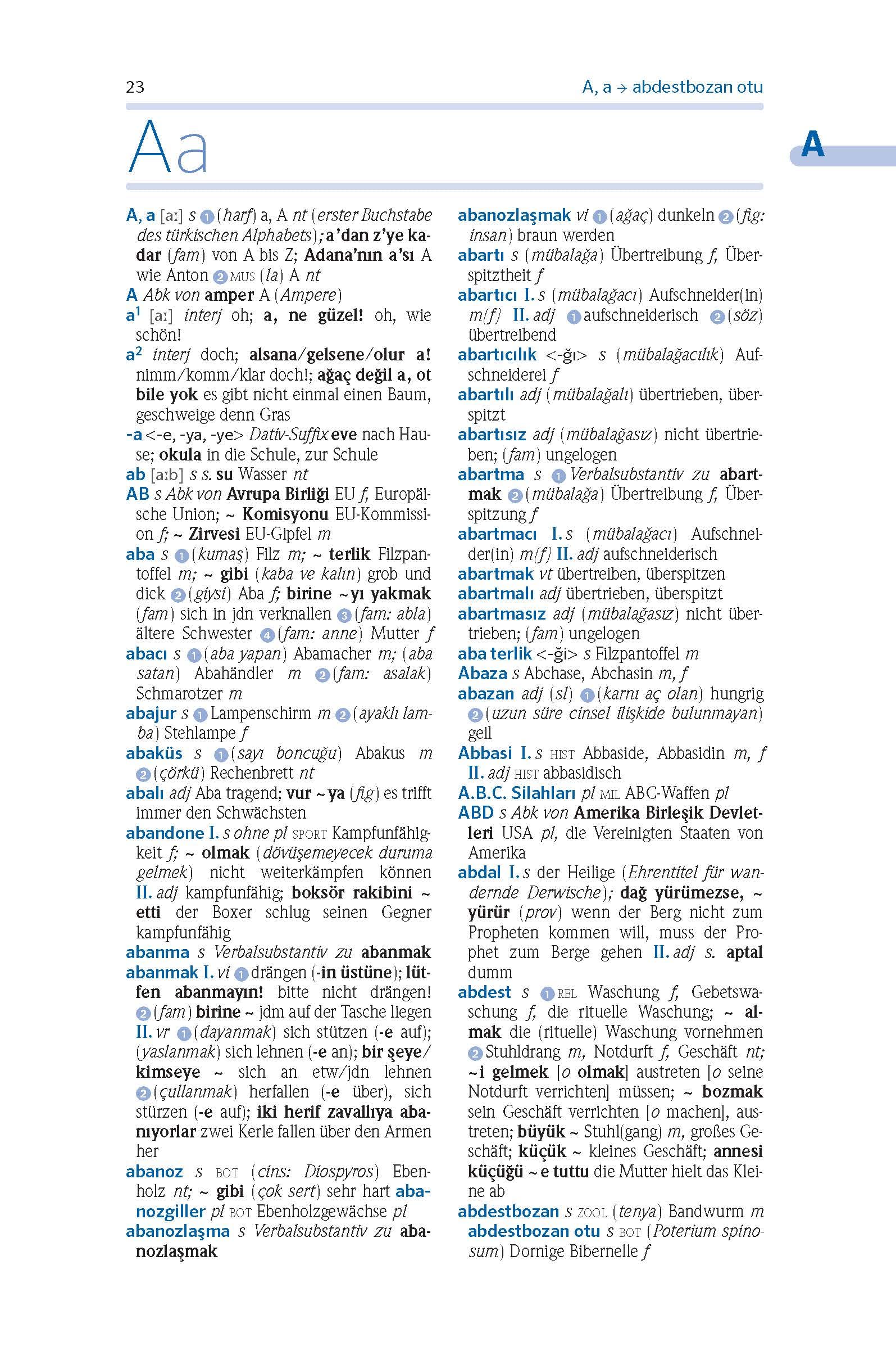 PONS Kompaktwörterbuch Türkisch: Deutsch-Türkisch / Türkisch-Deutsch. 120.000 Stichwörter und Wendungen.