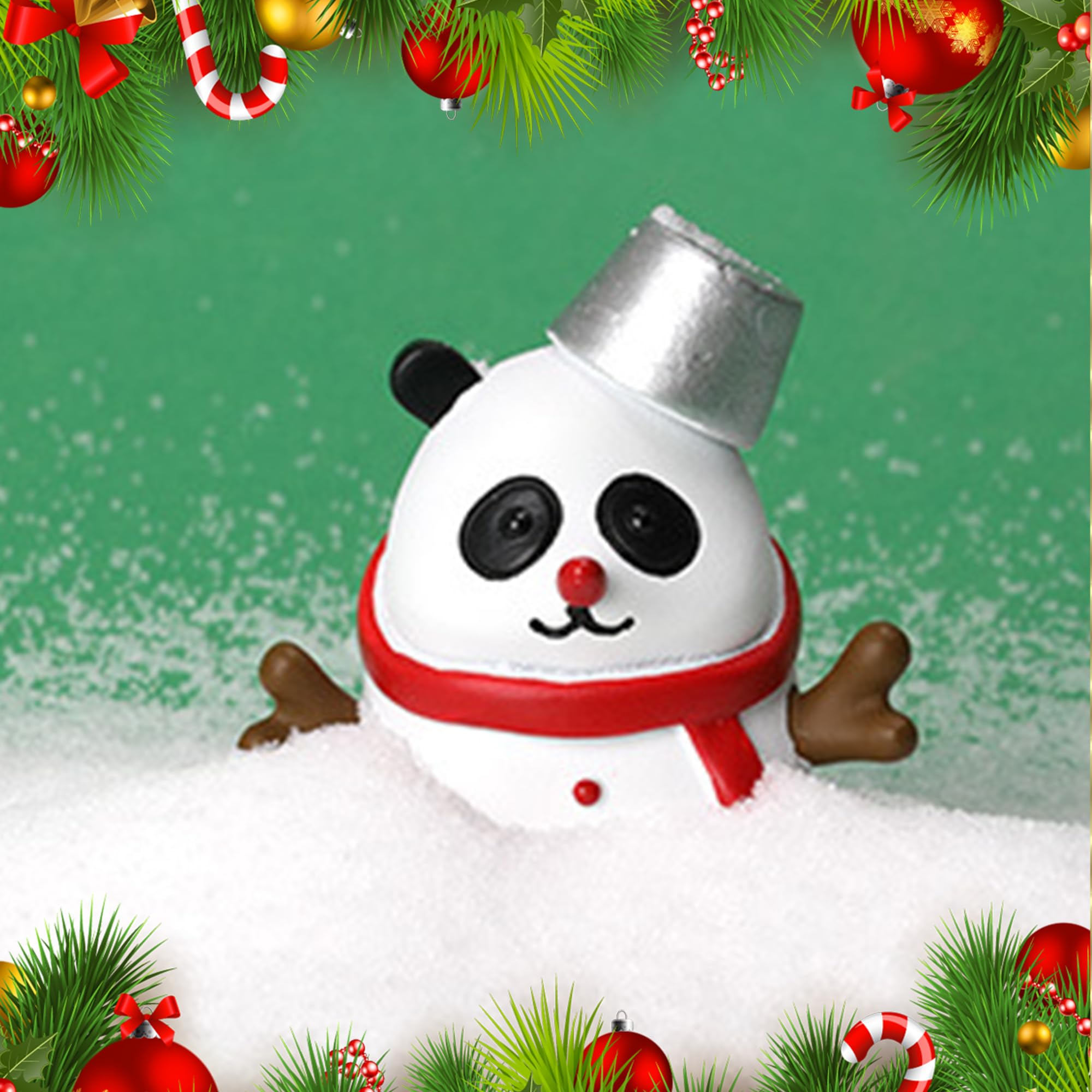 クリスマス 置物 冷蔵庫マグネット パンダ 飾り Amazon.co.jp: PUUCKA(よし) クリスマス 置物 冷蔵庫マグネット