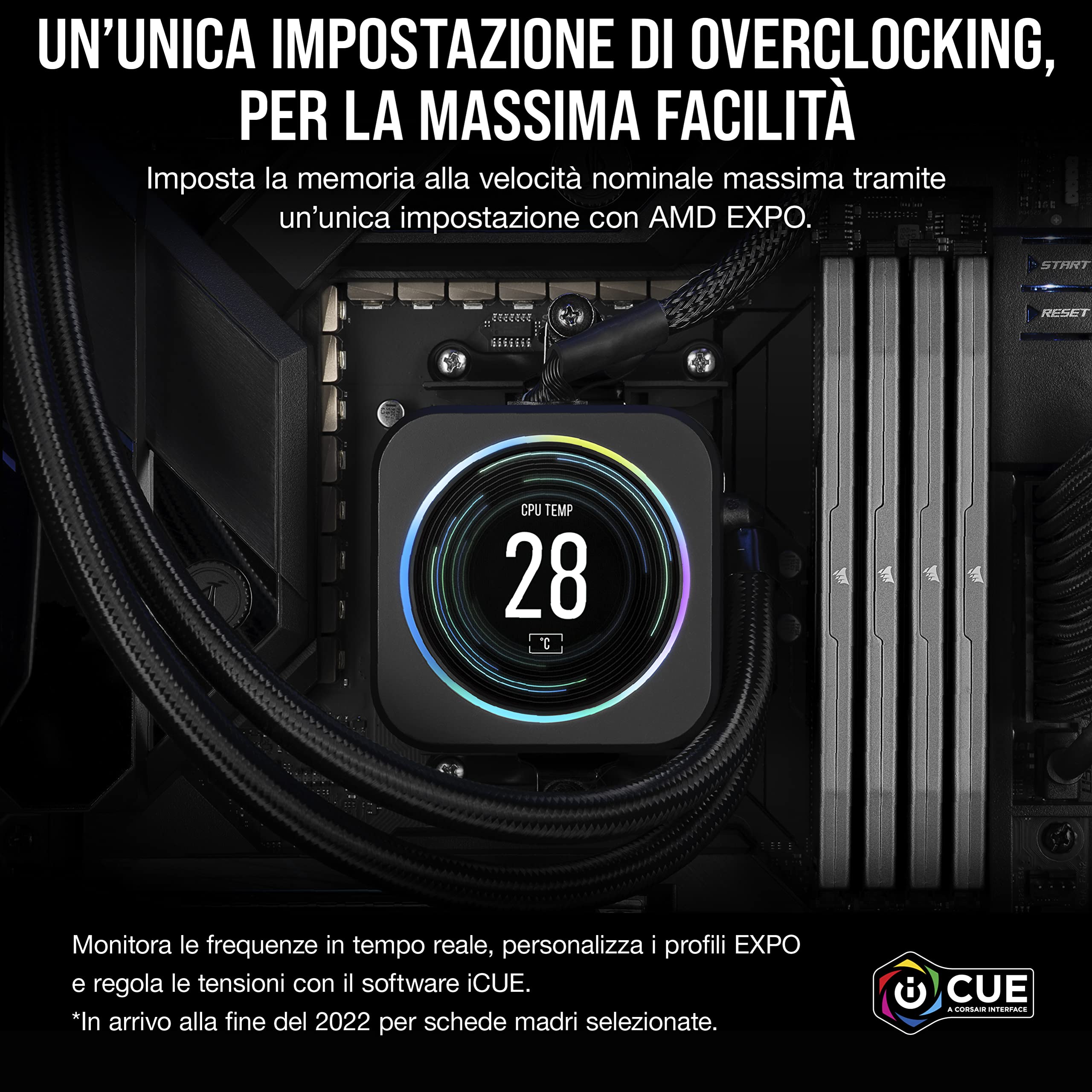 CORSAIR VENGEANCE DDR5 64GB (2x32GB) DDR5 5600MHz CL40 AMD EXPO