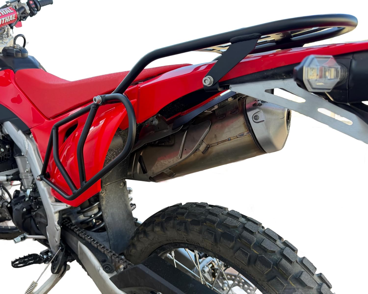 PMRACKS CRF450L CRF450RL Side Luggage Racks (19-Present) CRF 450L 450RL Rack 2019 2020 2021 2022 2023 2024 2025 2026 Pannier Cargo Carrier