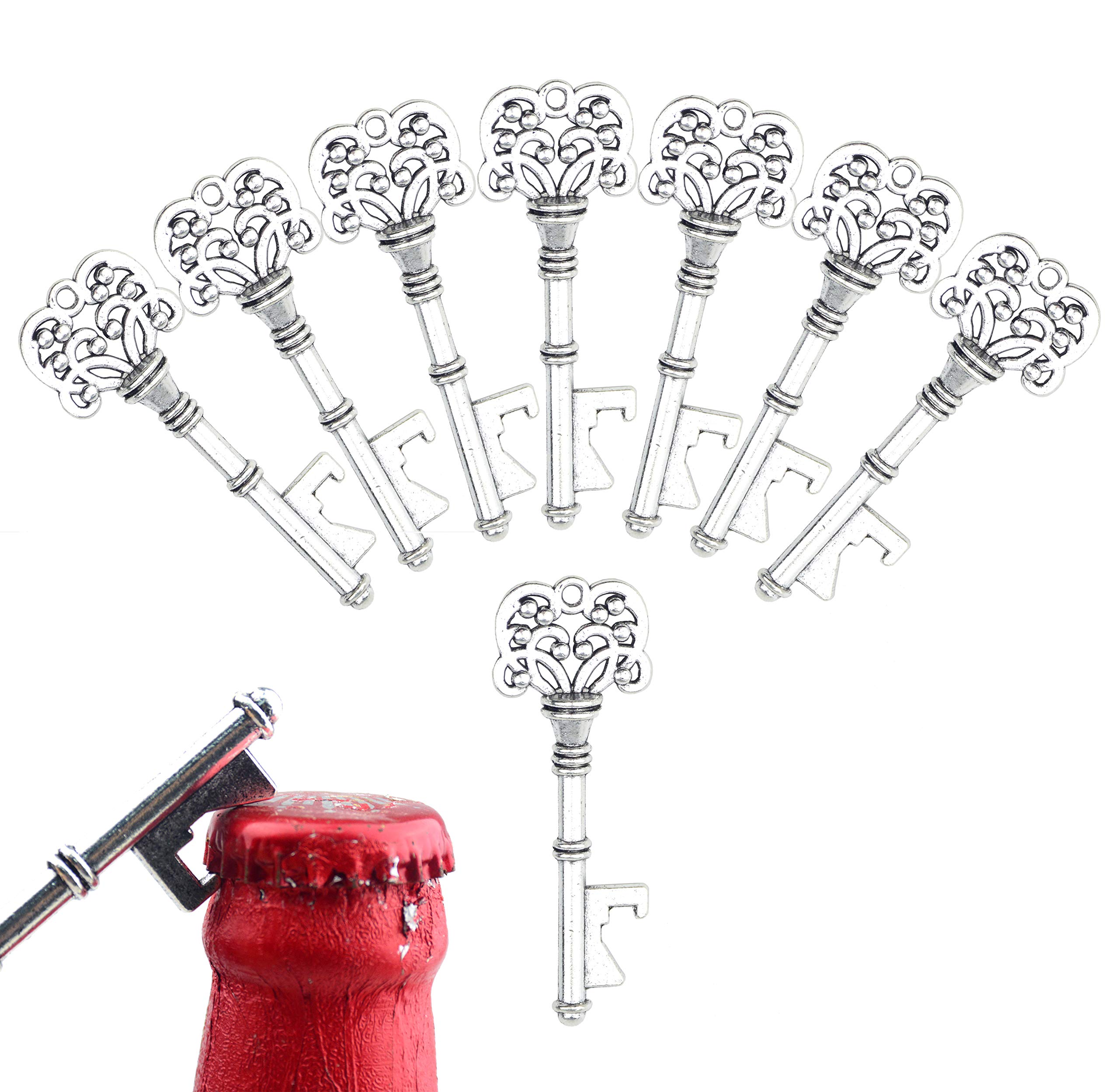 Makhry 50 Pièces Ouvre-bouteille Clé De Mariage Squelette