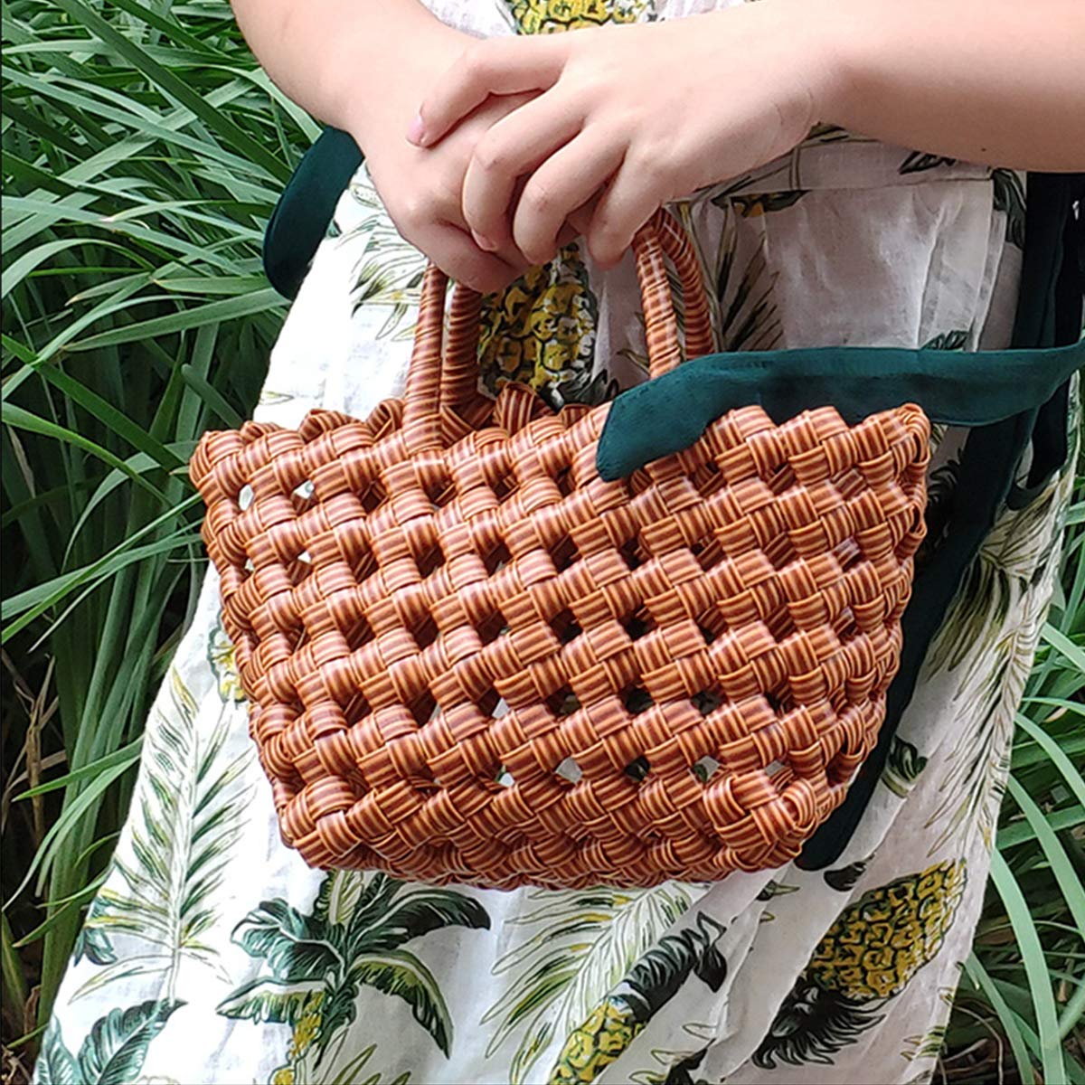 YebiO 500G (70M) Gradientowe Płaskie Tkanie Rattanu, Szerokość 8Mm Syntetyczny Rattan Naprawa Dzianina Materiał Plastikowy Rattan Dla Majsterkowiczów Handmadeniture Krzesło Kosz Stołowy/Yellow