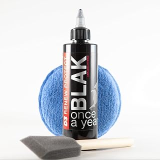 Renew Protect- Blak - Dry-Seal Ceramic-Hybrid Protectant - Motorcycle, Golf Cart, RV Safe - Trim, Tire Semi-Gloss & Preservation Treatment, OEM Restorer - Fading Plastic, Cracking Vinyl, Tire Dry Rot