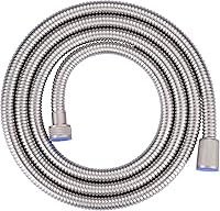 Vista 12 de ALEASHA SUS 304 - Manguera de ducha de 79 pulgadas con acabado de bronce aceitado, manguera de cabezal de ducha extra larga de acero inoxidable