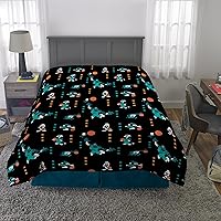 Vista 53 de Franco Ropa de cama para niños, edredón de microfibra suave, tamaño matrimonial, PJ Masks Paw Patrol Girls