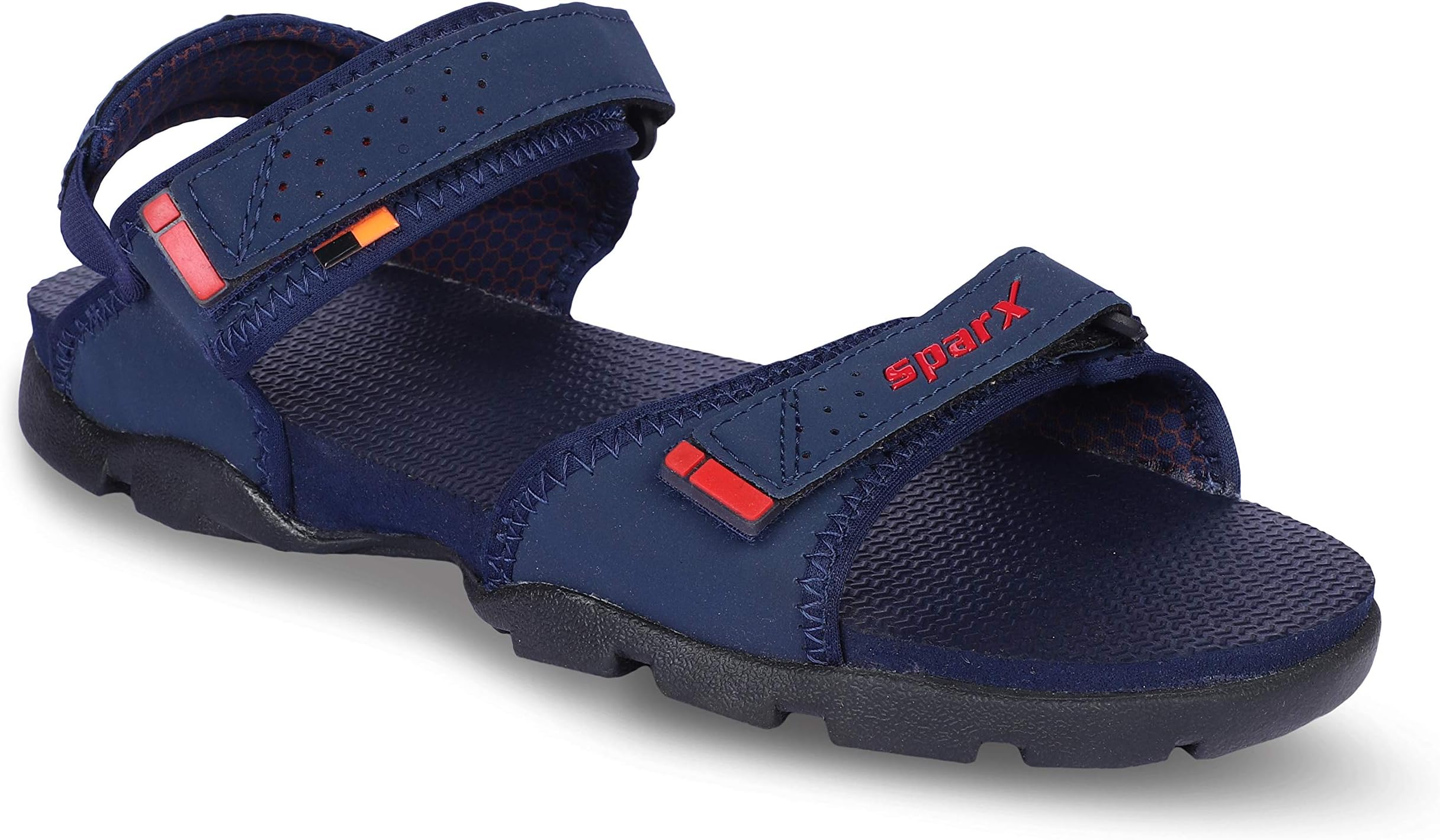 SPARXmens SS 119 | Latest, Daily Use, Stylish Floaters | Blue Sport Sandal - 8 UK (SS 119)