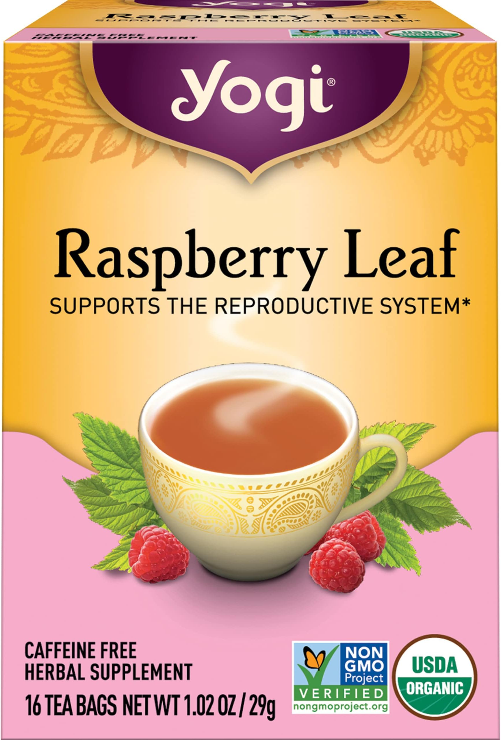 Yogi Tea, Chai Rooibos, 16 Count Herbal Teas Grocery