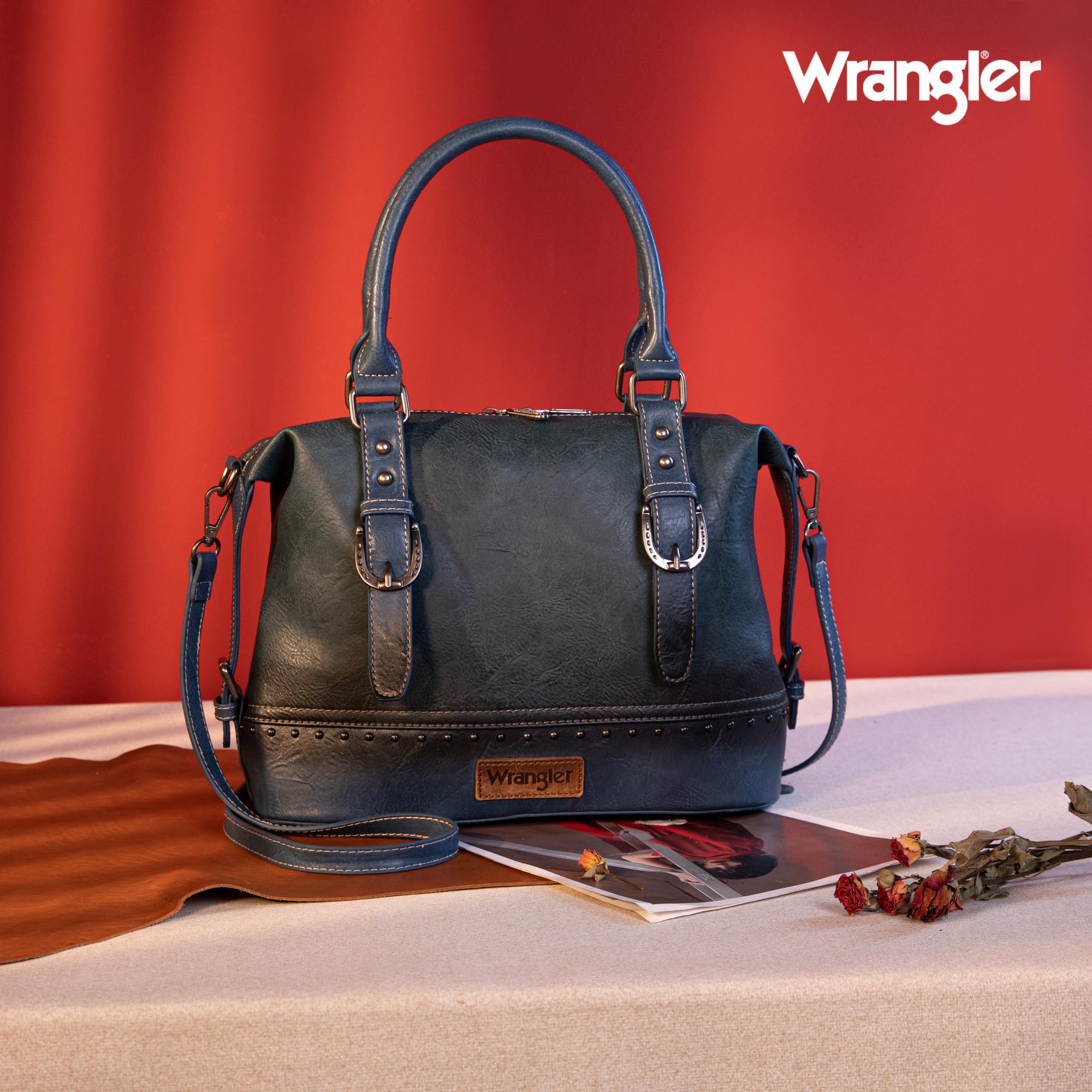 Wrangler Lot de 3 sacs de médecin pour femme avec poignée sur le dessus, sac à main pour téléphone portable et porte-monnaie