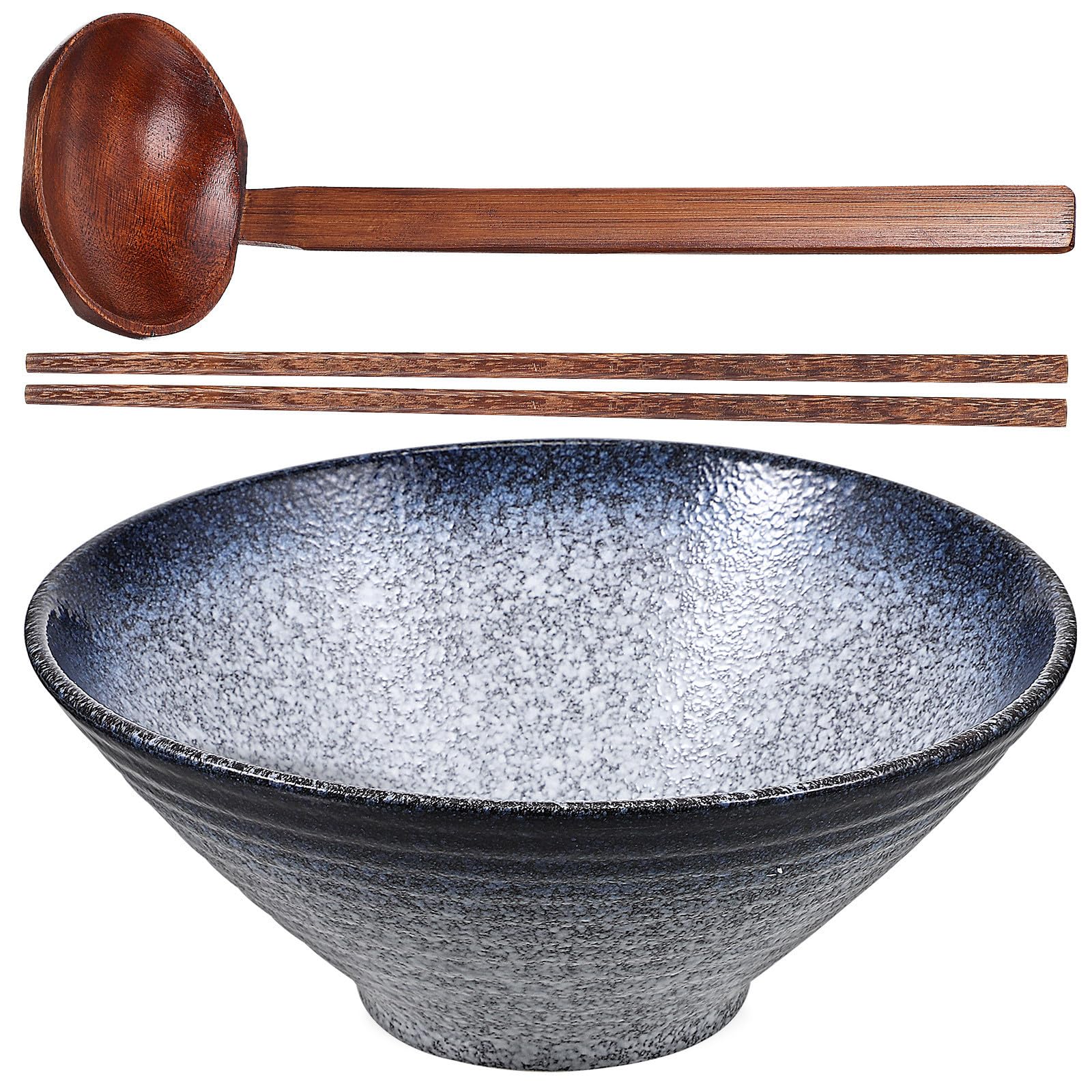 Juego de Cuencos de Cerámica de Ramen Japoneses