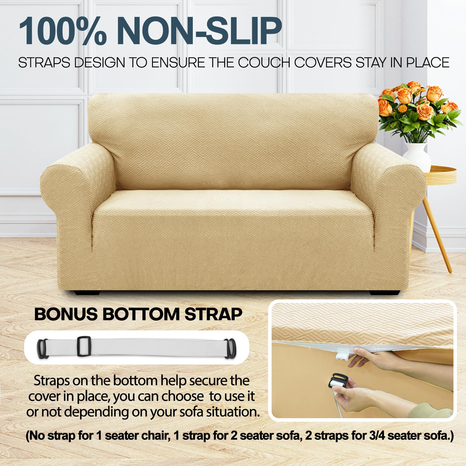 Ystyle Copridivano 2 Posti Con Braccioli, Super Elasticizzato Fodera Divano, Copridivani Antigraffio Gatto Antiscivolo Antimacchia, Universale Moderno Sofa Cover Lavabile, Caffè Ystyle Copridivano 2 Posti Con Braccioli, Super Elasticizzato Fodera Divano, Copridivani Antigraffio Gatto Antiscivolo Antimacchia, Universale Moderno Sofa Cover Lavabile, Caffè