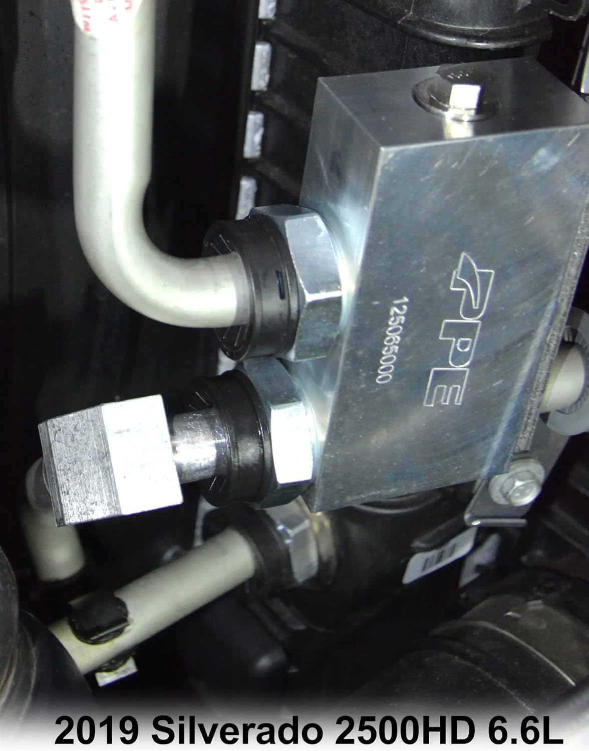 Pacific Performance Engineering Billet Aluminum Thermal Bypass Valve for 2017-2019 GM 6.6L Duramax Transmission Fluid