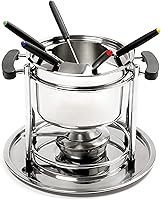 Vista 1 de Norpro Juego de fondue de acero inoxidable de 10 piezas