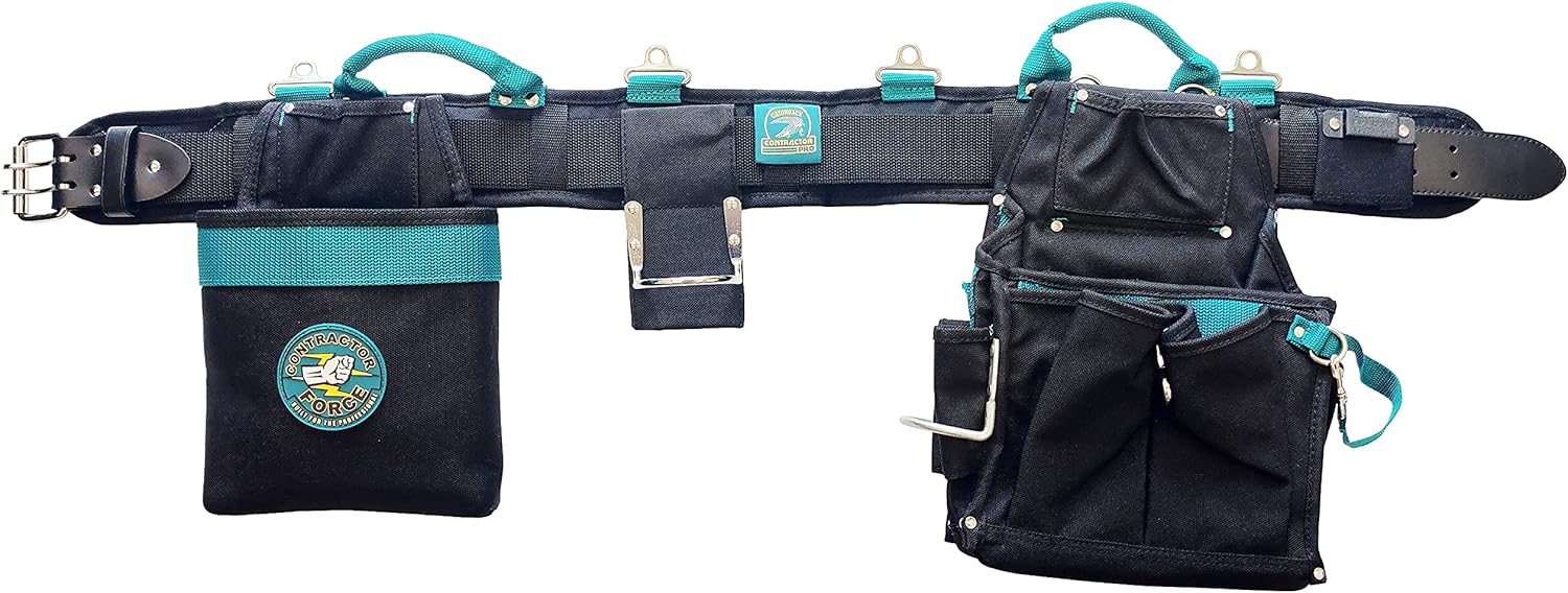 Gatorback Heavy Duty Carpenter Tool Belt Combo Warehouse Special. Perfect for Handymen and