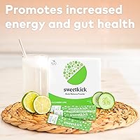 Vista 4 de Sweetkick Supresor del antojo de azúcar, multivitamínico en polvo, suplemento para detener los antojos de azúcar, polvo prebiótico, bebida