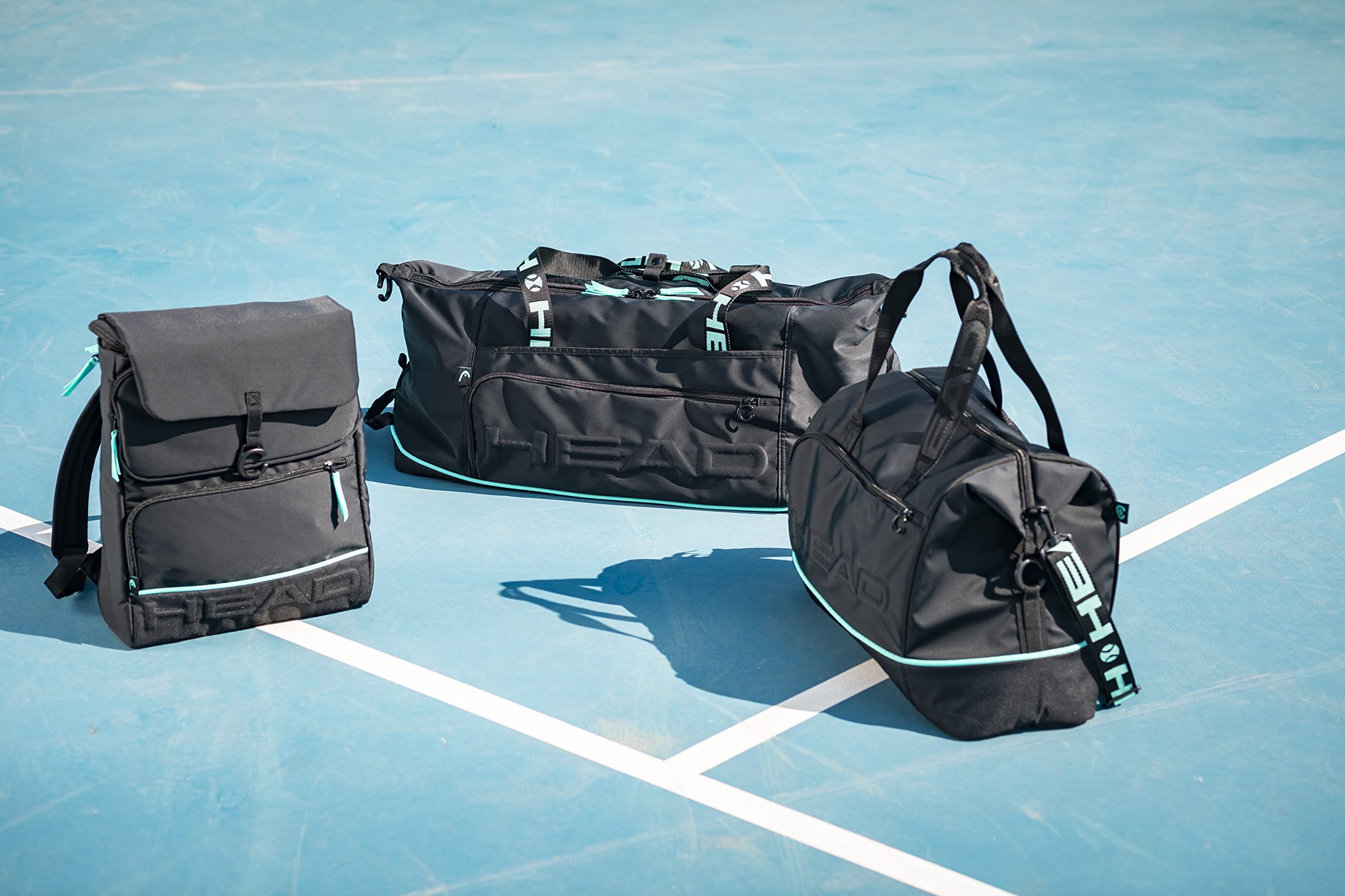 【新品未使用】HEAD COCO COURT BAG Amazon.com : HEAD Coco Tennis Court Bag (Black/Mint) : Sports