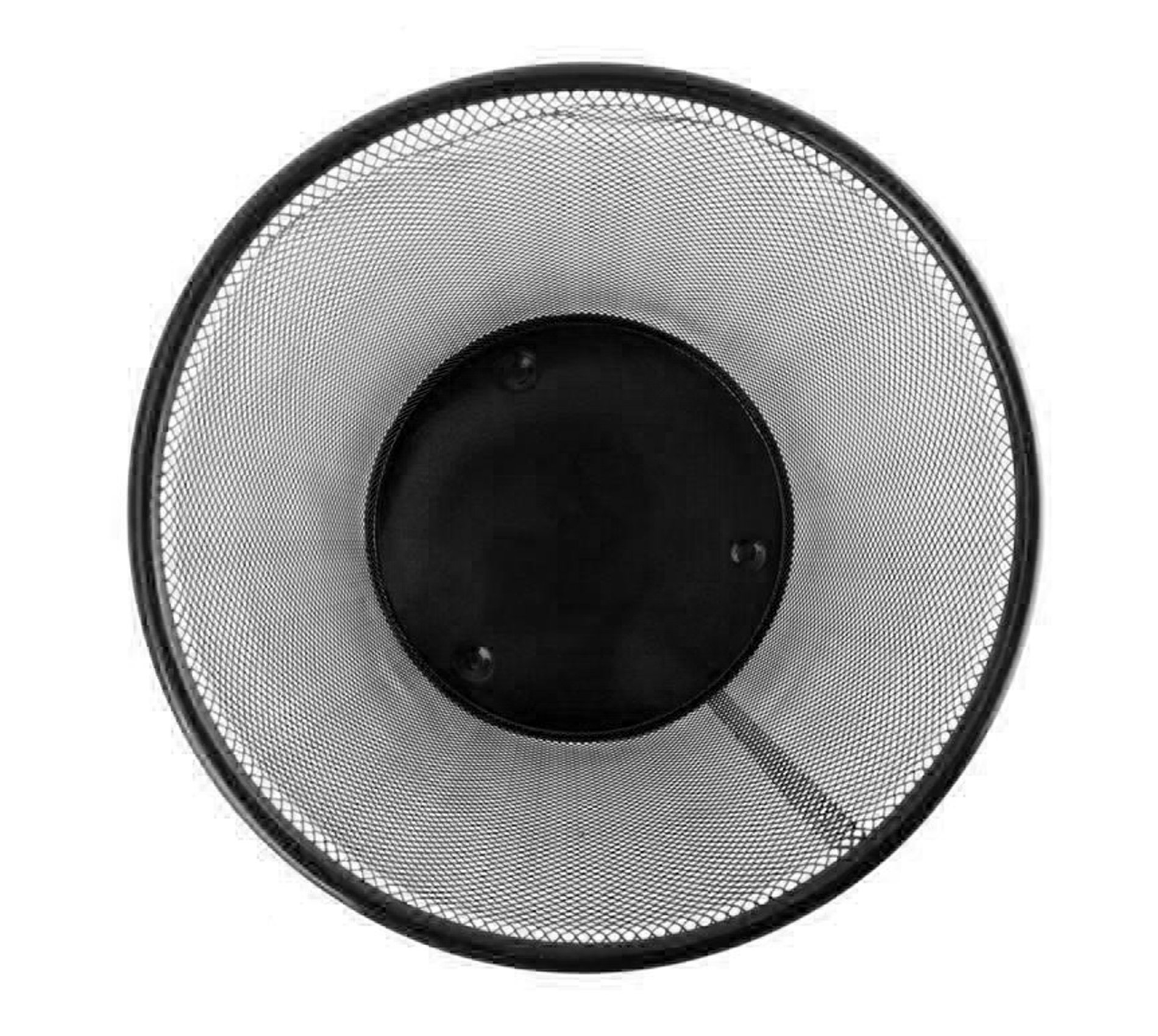 TIED RIBBONS Metal Mesh Big Size Dustbin for Living Room Office use Room Small Rooms School Bedroom Kids(Set of 2, Black,Metal Mesh) 3