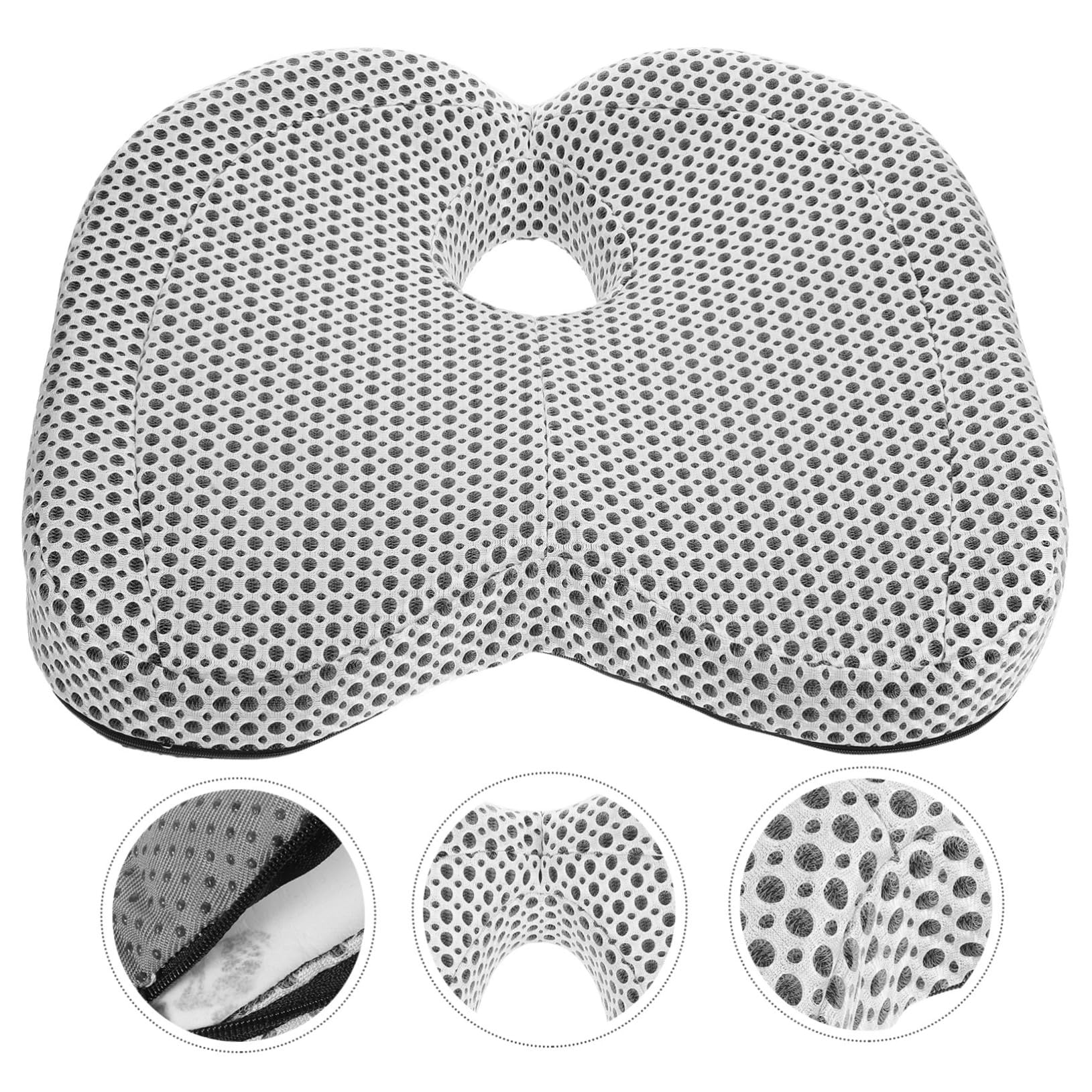 Cabilock Cojín para Asiento De Coche Almohadilla para Silla De Oficina Soporte De Espuma Viscoelástica para Silla De Escritorio