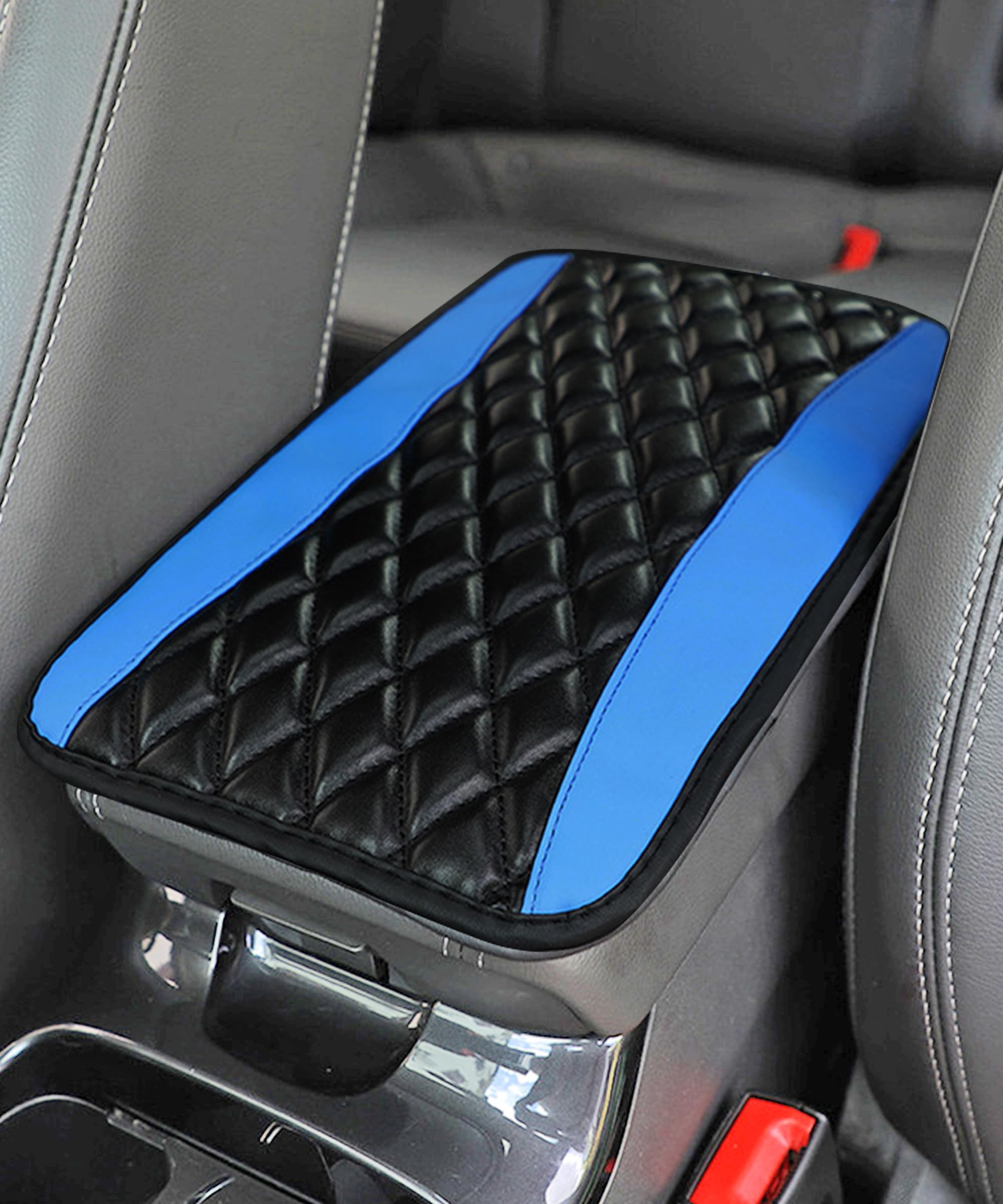 Esshogo Armlehnenkissen Auto - Mittelkonsole Schutz Bezug Aus PU-Leder