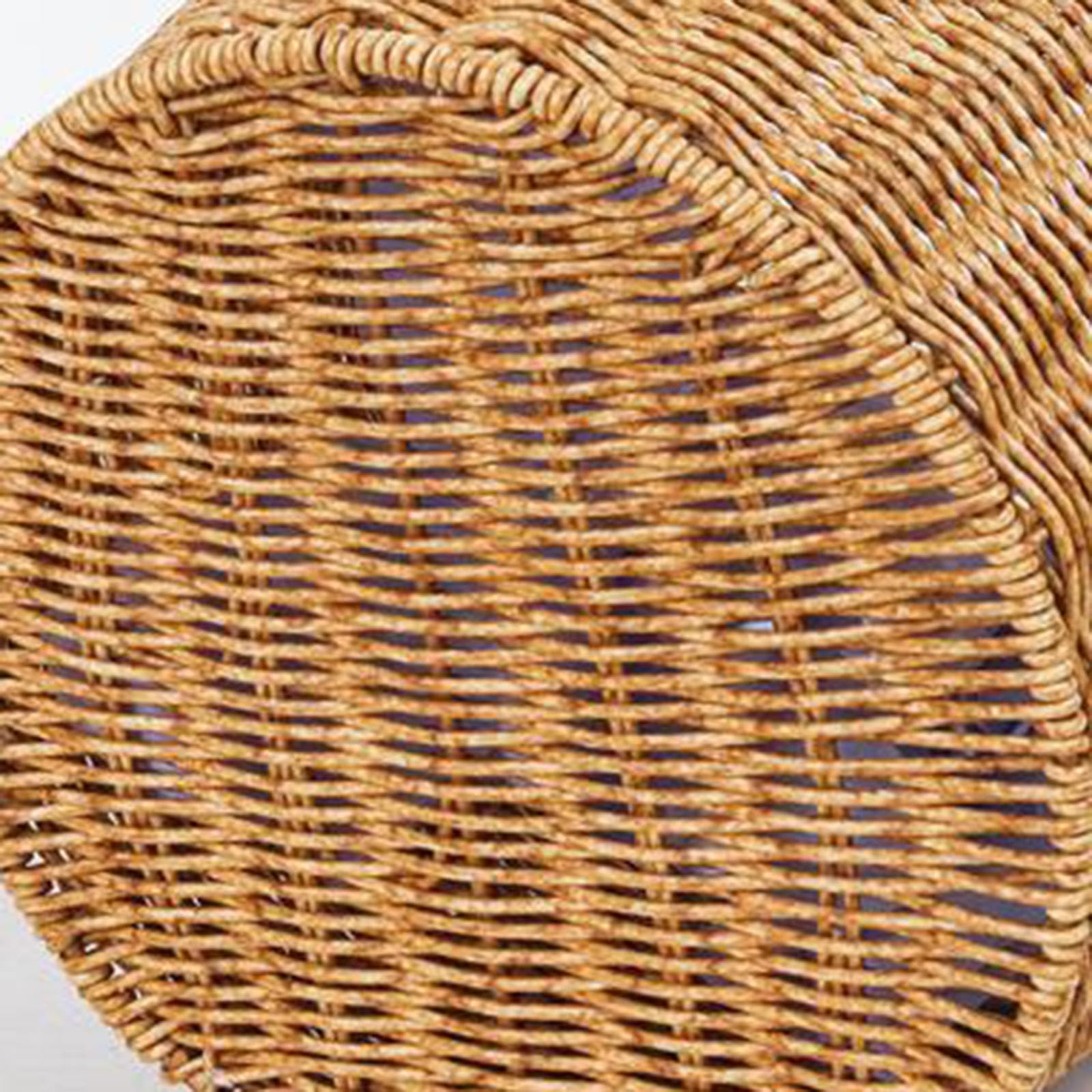 ATORSE™ Woven Laundry Storage Baskets Kitchen Trash Basket for Laundry Room Home Living Room|Home & Garden|Household Supplies & Cleaning|Laundry Supplies|Hampers 3