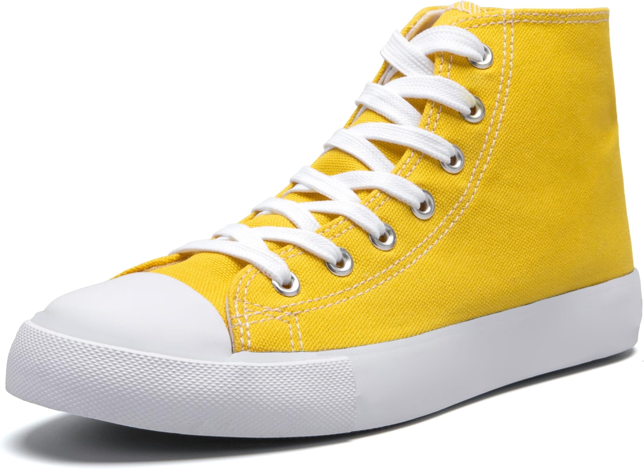 Women's High top Sneakers Classic High Tops Canvas Shoes for Women Lace up Tennis Shoes Fashion Canvas Sneakers Casual Shoes for Walking