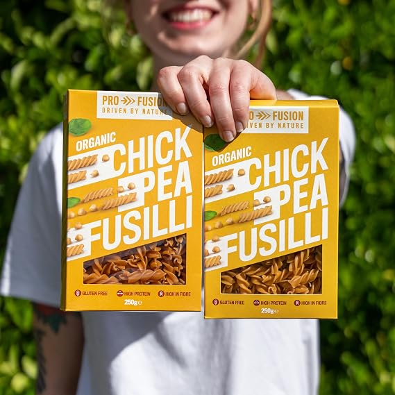 Profusion OrganicProfusion Chick Pea Fusilli 250g - Pack of 2