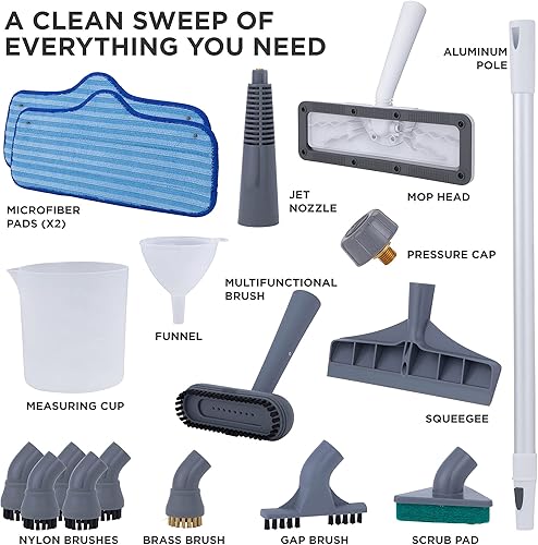 Miniatura 3 de Ivation Escobilla de escobilla para repuesto de vapor IVATCSC7