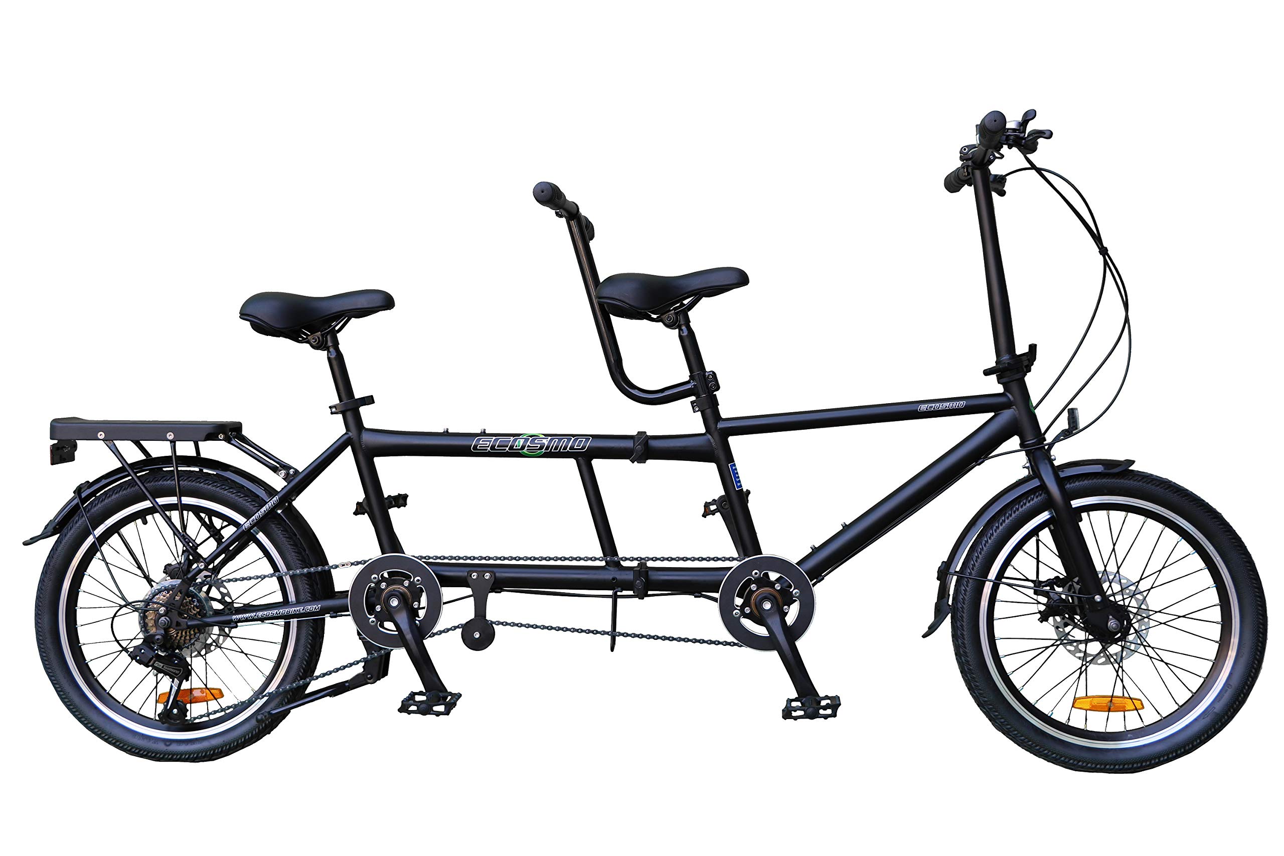 Folding City Tandem Bicycle Bike 7SP 