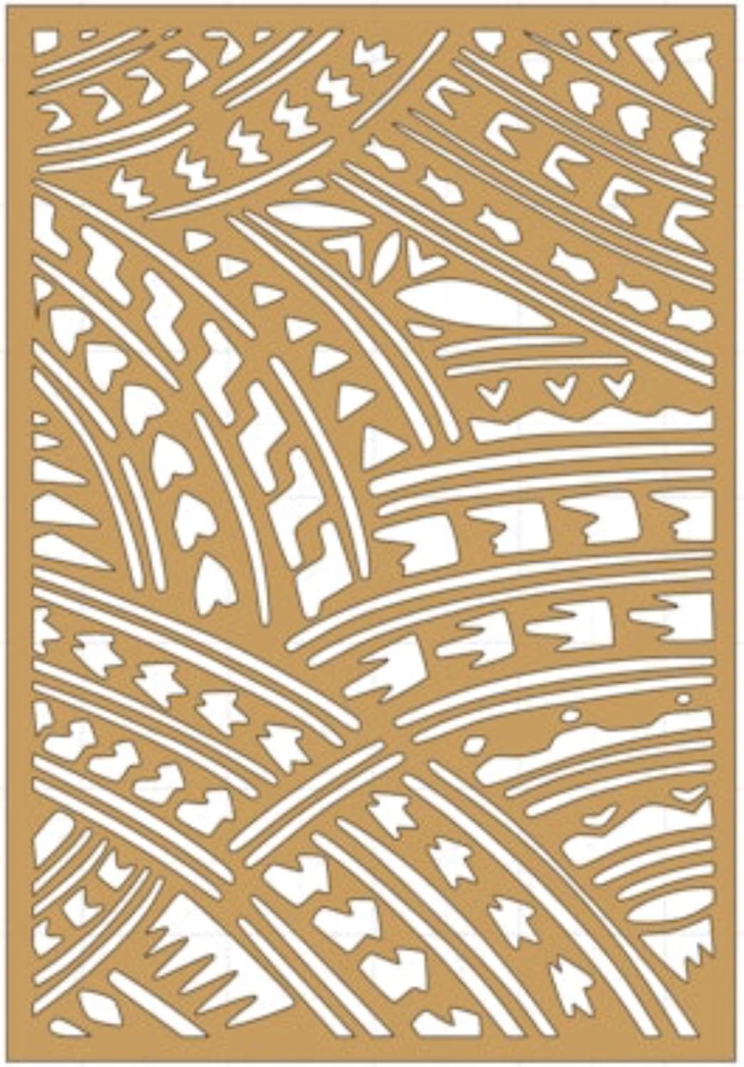 Samoan Traditional Fabric Stencil - Food Safe Template for Cake Decorating, Buttercream Icing, Cookies, Small Crafts & Detail Work