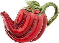 Vista 1 de Cosmos Gifts Chili Pepper - Tetera de cerámica, 5 pulgadas