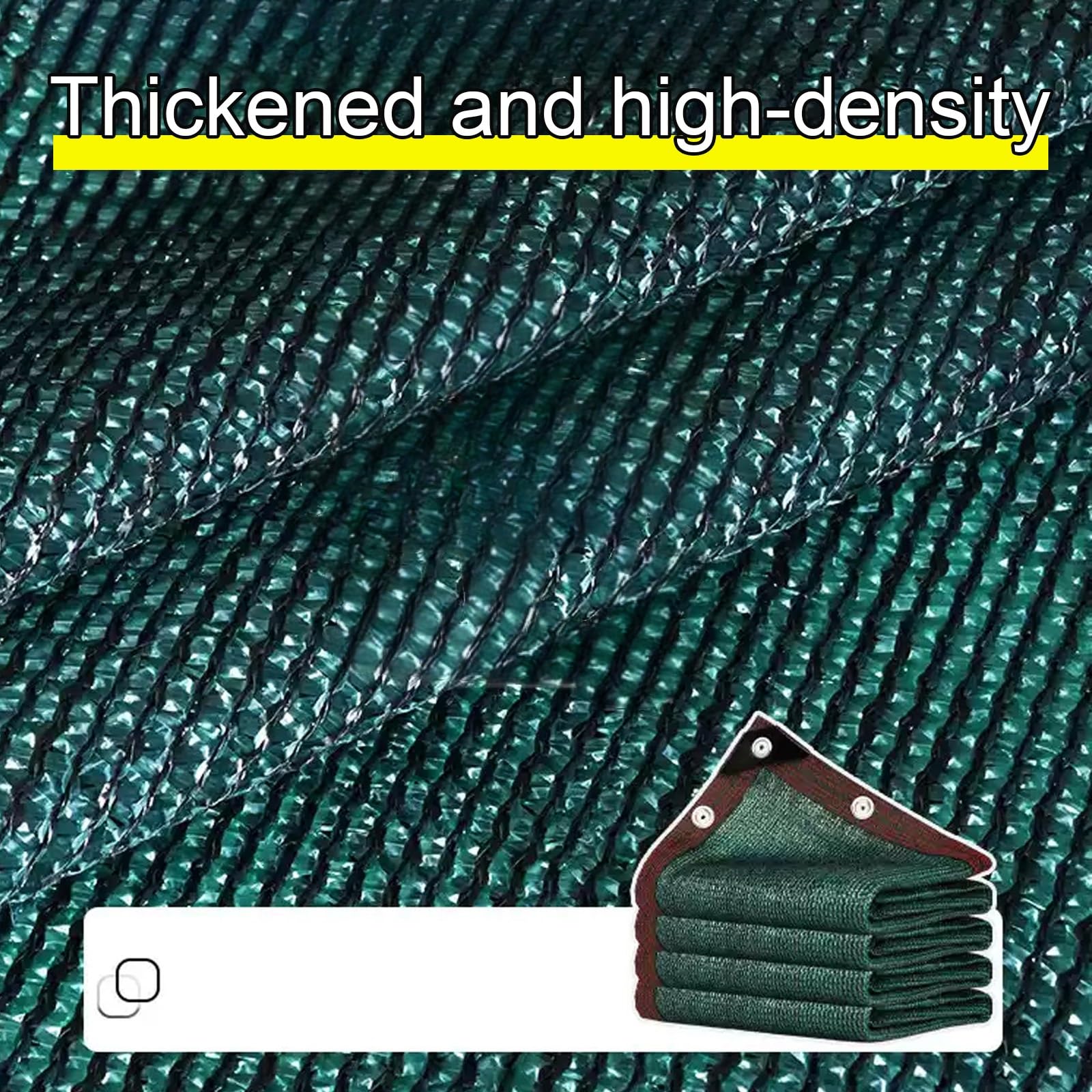 Rete Ombreggiante Verde 96% con Occhielli,Telo Ombreggiante Traspirante Hdpe Panno Vele Parasole per Giardino/Pergola/Piante Da Patio
