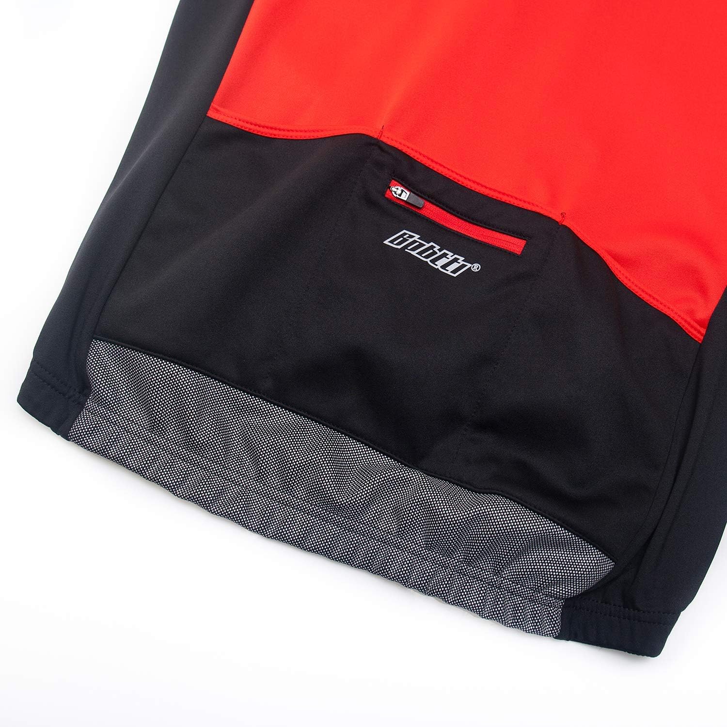 bpbtti Men’s Softshell Cycling Running Thermal Jacket Proformance Coat for Winter – Windproof, Breathable and Reflective - Image 5