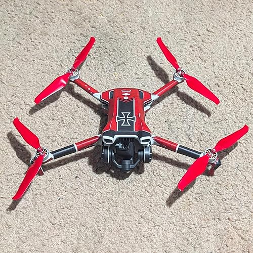 Miniatura 7 de Master Airscrew Hélices Stealth para DJI Mini 3 - Rojo, 4 hélices en el juego